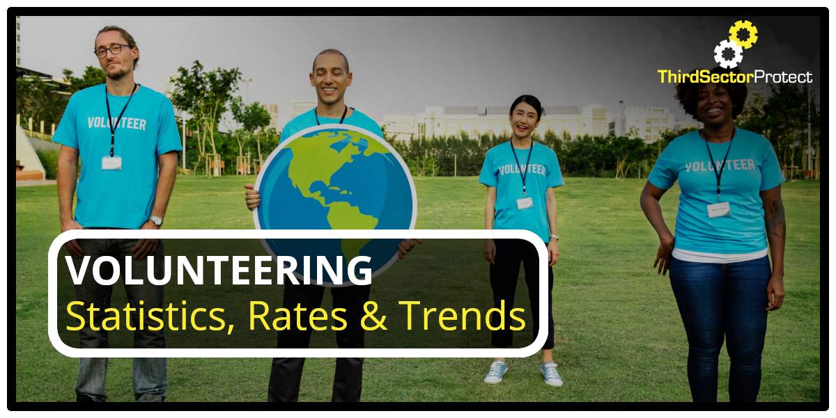 Volunteering statistics, rates & trends.